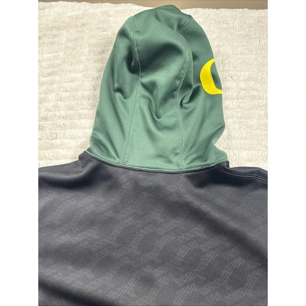 Nike Therma-Fit Oregon Ducks Hoodie Men's‎ Med Black/Green Sweatshirt Football